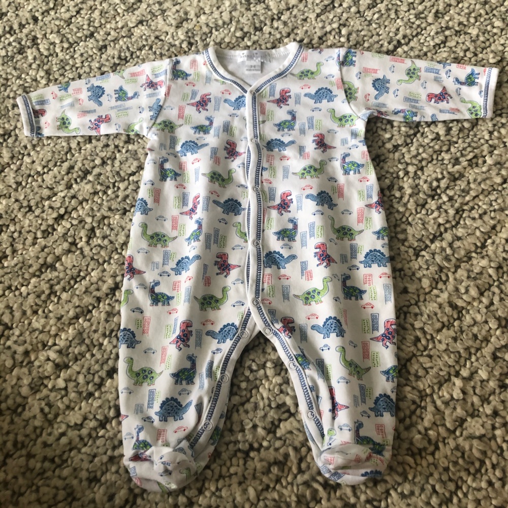 Kissy Kissy Dino one-piece, 3-6M